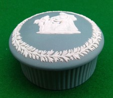 WEDGWOOD TEAL JASPERWARE ROUND