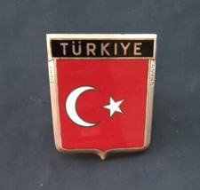 Vintage Turkiye Brass & Enamal