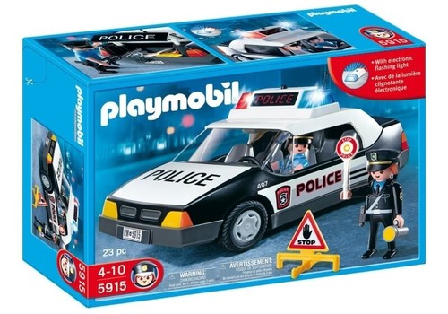 Playmobile 5915 police car - police, in