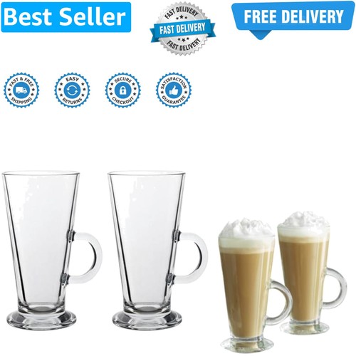 Latte glass tea coffee cup - glass, mug