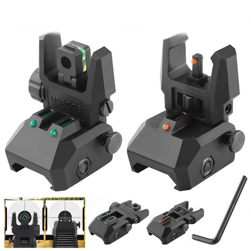 Foldable iron sights - iron,