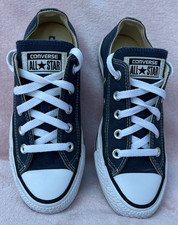 CONVERSE CT ALL STAR NAVY/WHITE CANVAS PUMPS SIZE UK 3.5 (36)