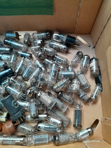Job lot valves - valves, mullard
