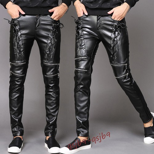 Motorcycle biker mens slim - mens,