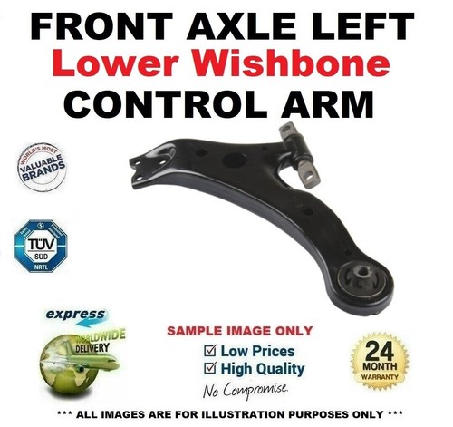 Front axle left lower wishbone - front,