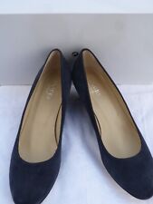 HOBBS LONDON Women's Royal navy shoes wedges size UK7/40/fits only UK6/39