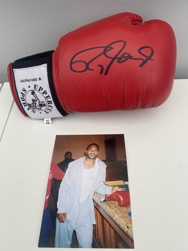 Roy jones signed glove - jones,