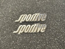 2x Vauxhall sportive Badge ~