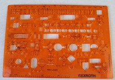 Architectural Drawing Template Stencil, Rexroth