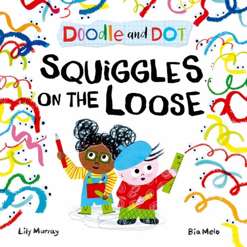 Doodle dot squiggles on - &,