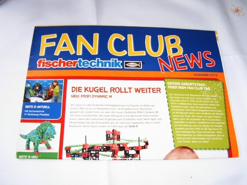 Fischertechnik info fan - fischertechnik, info's,