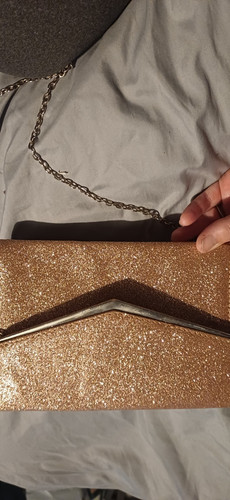 Quiz gold glitter envelope - quiz,