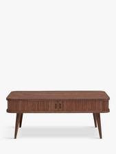 John Lewis Grayson Storage Coffee Table in Dark Living Room