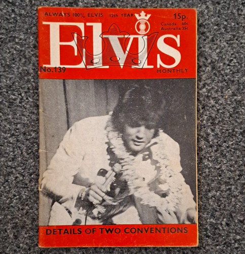 Elvis monthly magazine issue - monthly,