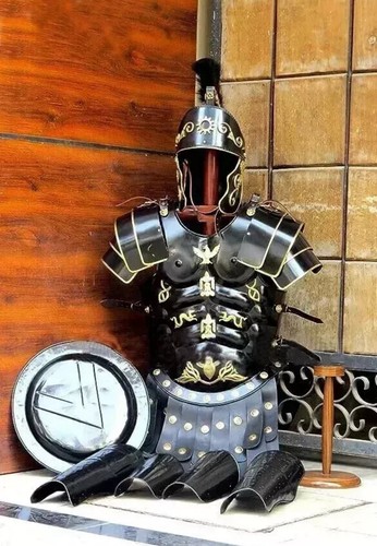 Roman black steel - steel, armor