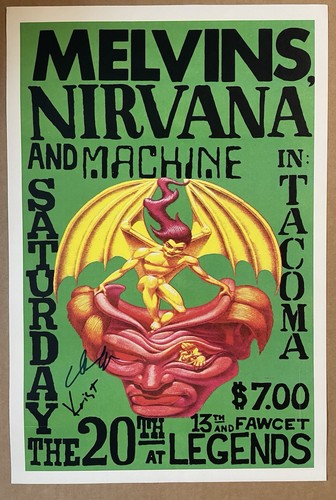 Nirvana the melvins concert - nirvana, &