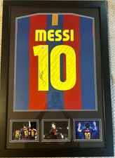 Signed Lionel Messi Barcelona