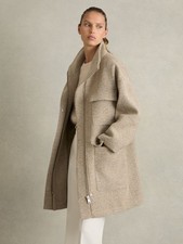 Reiss Womens Natural Wool