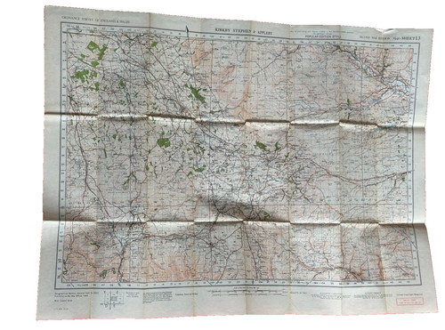 Ordnance survey one inch - inch, war