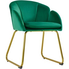 Flower Shape Velvet Vanity