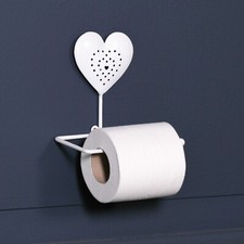 Cream / White Heart Toilet
