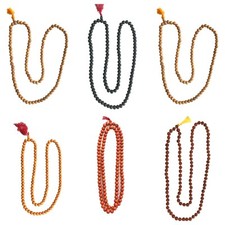 Nepalese108 Mala Prayer Beads Sandalwood Buddhist Bracelet Necklace Meditation 