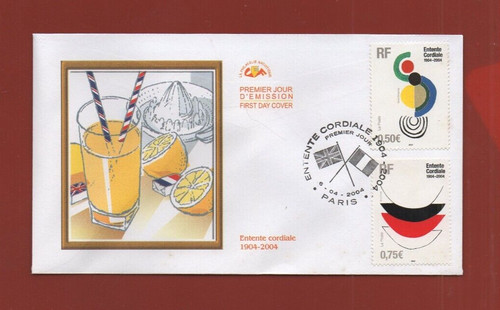 Fdc 2004 entente cordiale - -,