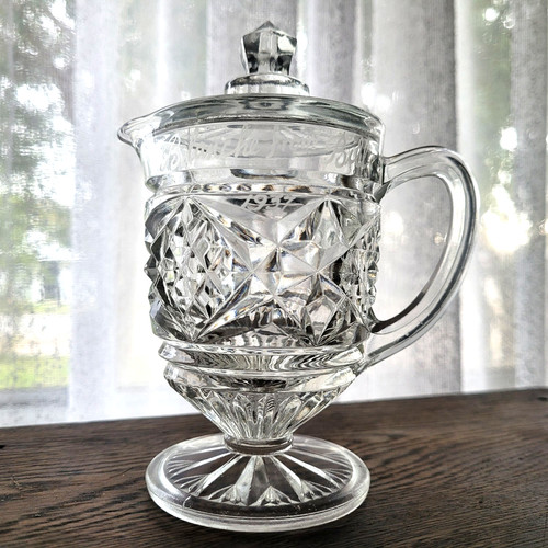 1937 pedestal creamer - pedestal, w