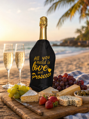 Wine cooler sleeve reusable - cooler,