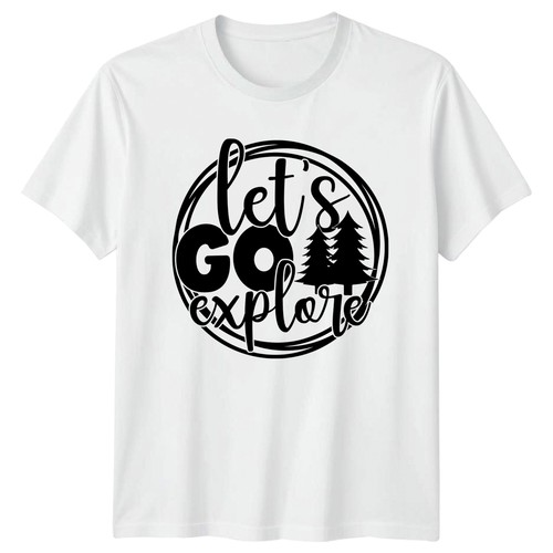 Lets explore shirt hiking - lets, t-shirt