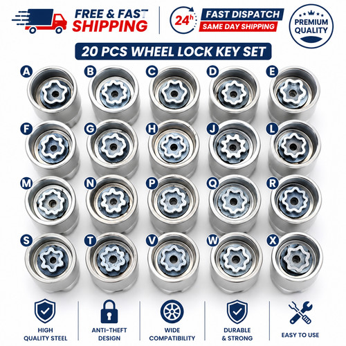 Audi locking wheel nut key - audi,
