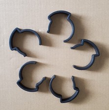 ?? ROLAND V DRUMS 5 x cable clips - tidy 1.5" rack 38mm tube size E*D*S * ??