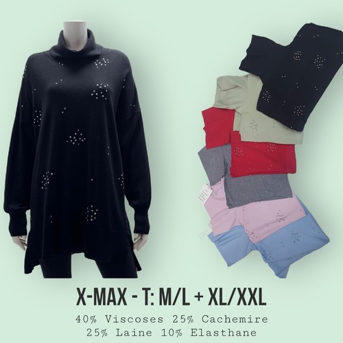 Women high neck - women's, sweater