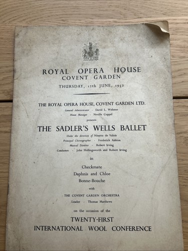 Roh the sadlers - sadlers, ballet