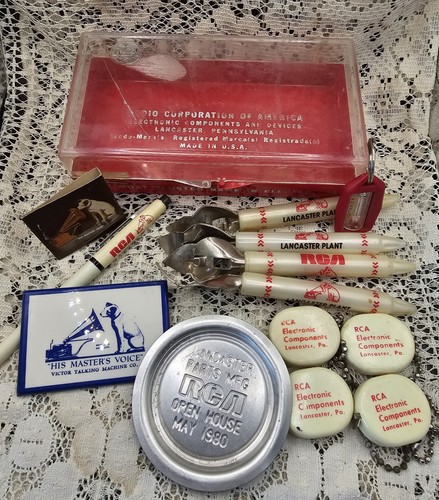 Vintage rca memorabilia lot - rca,