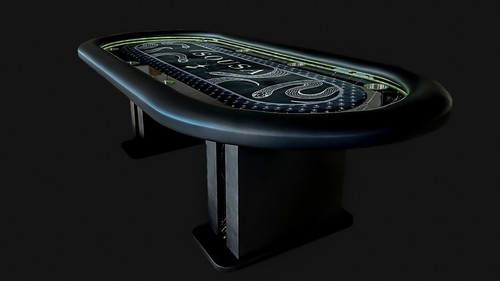 Sousa poker table with led - poker,