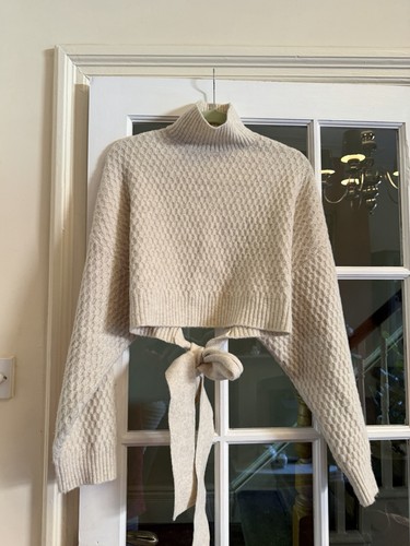 Zara cream knit - zara, high