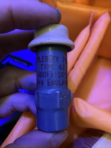 Plessey 7128 type43 500pf - type43,