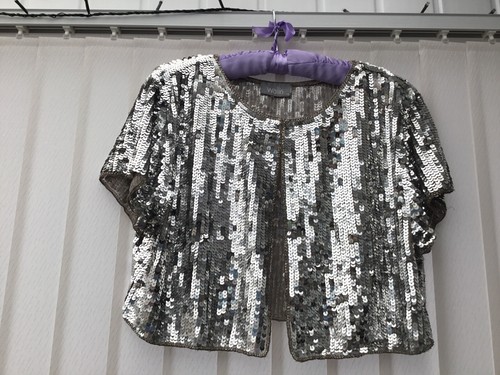 Wallis silver sequin beautiful - silver,
