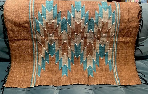 Hand knitted flat weave kilim - flat,