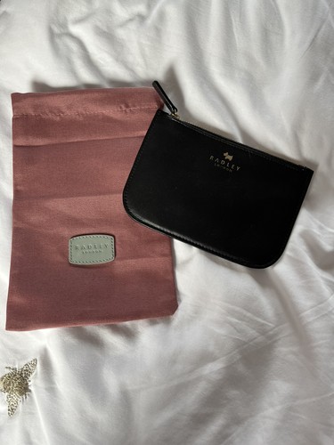 Radley small black coin purse - small,