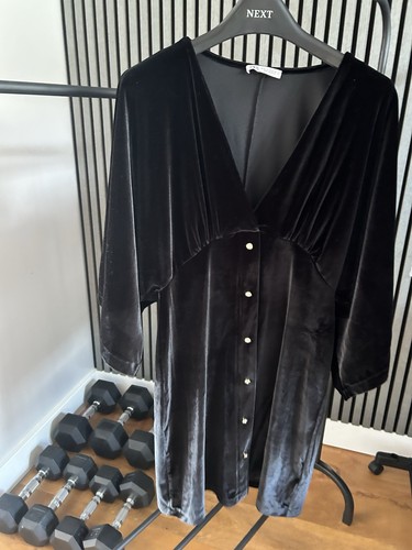 Zara black dress - zara, m