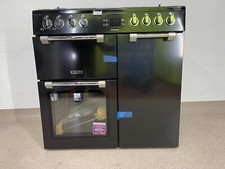 LEISURE Range Cooker Dual Fuel Cookmaster model CK90G232K 90 Black