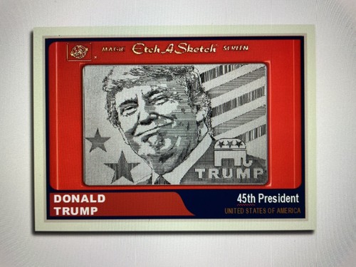 Donald trump trading card - donald,