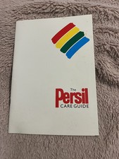 The Persil Care Guide Booklet. Getting The Best From Your Machine.