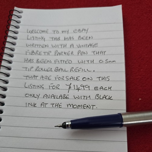 Vintage parker fibre tip - fibre, pen