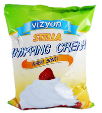Whipping white cream powder/Whipped Topping Mix - 1kg whipping cream powder