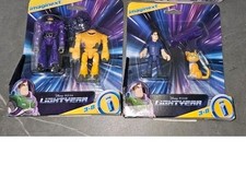 Fisher Price Imaginext Disney Pixar Lightyear Buzz Lightyear2x2 Figure Bundle