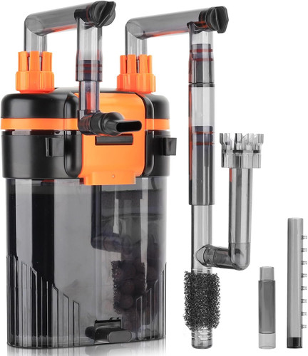 External hang back canister - external,