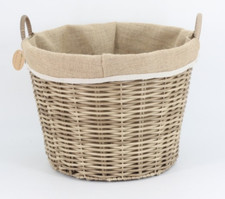 Inglenook Premium Willow Basket 47x35cm - Round